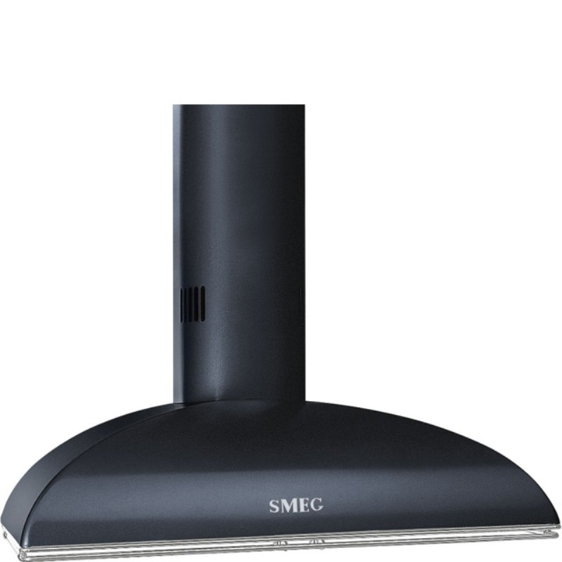 Hota decorativa Smeg Coloniale KA1VAE, 90 cm, 788 m3/h, negru antracit
