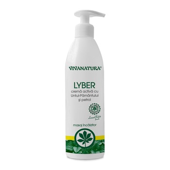 Crema Activa cu Untul Pamantului si Petrol Lyber VivaNatura 500 ml Crema Activa cu Untul Pamantului si Petrol Lyber VivaNatura 500 ml