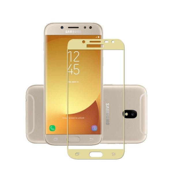 Folie sticla 3D Full Samsung Galaxy A8 plus 2018 gold