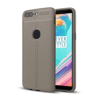 Husa OnePlus 5T - Tpu Grain - gri