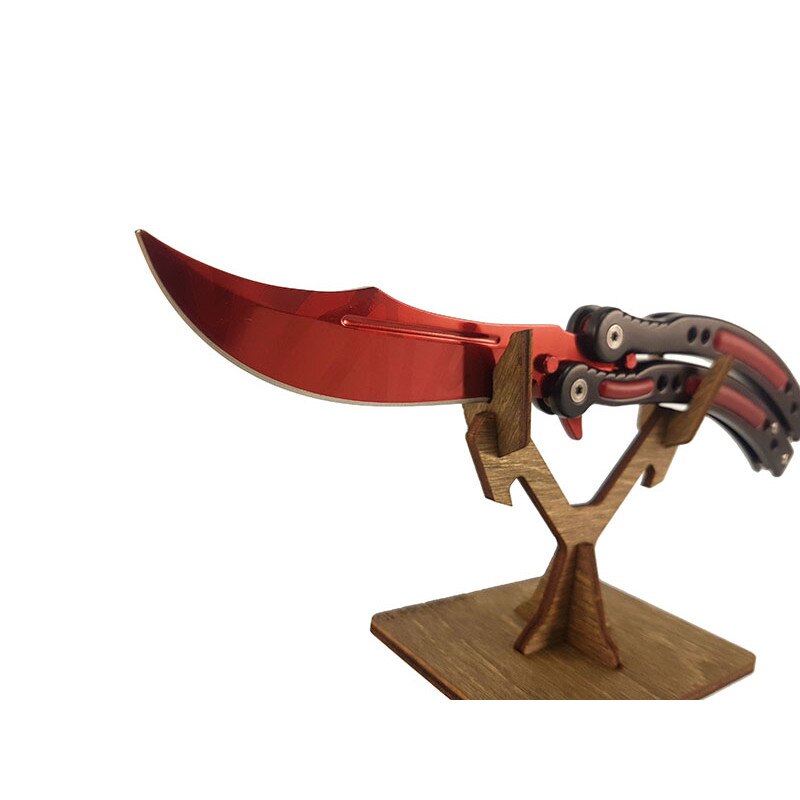 Cutit CS:GO Butterfly Slaughter cu suport inclus - eMAG.ro