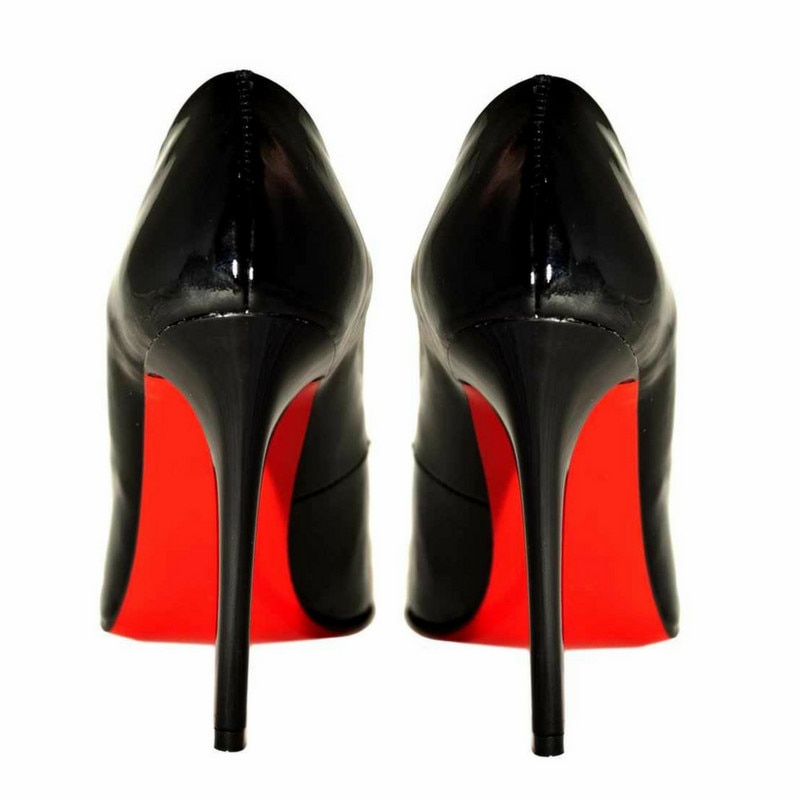 dynasty priority Bluebell Pantofi dama, stiletto Red Queen, negru cu talpa rosie, marimea 36 - eMAG.ro