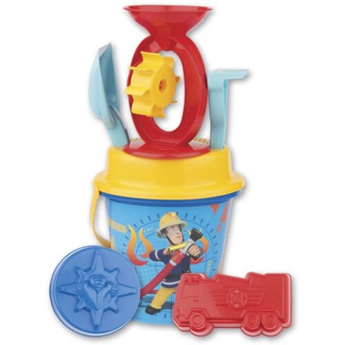 Set jucarii pentru nisip Pompierul Sam