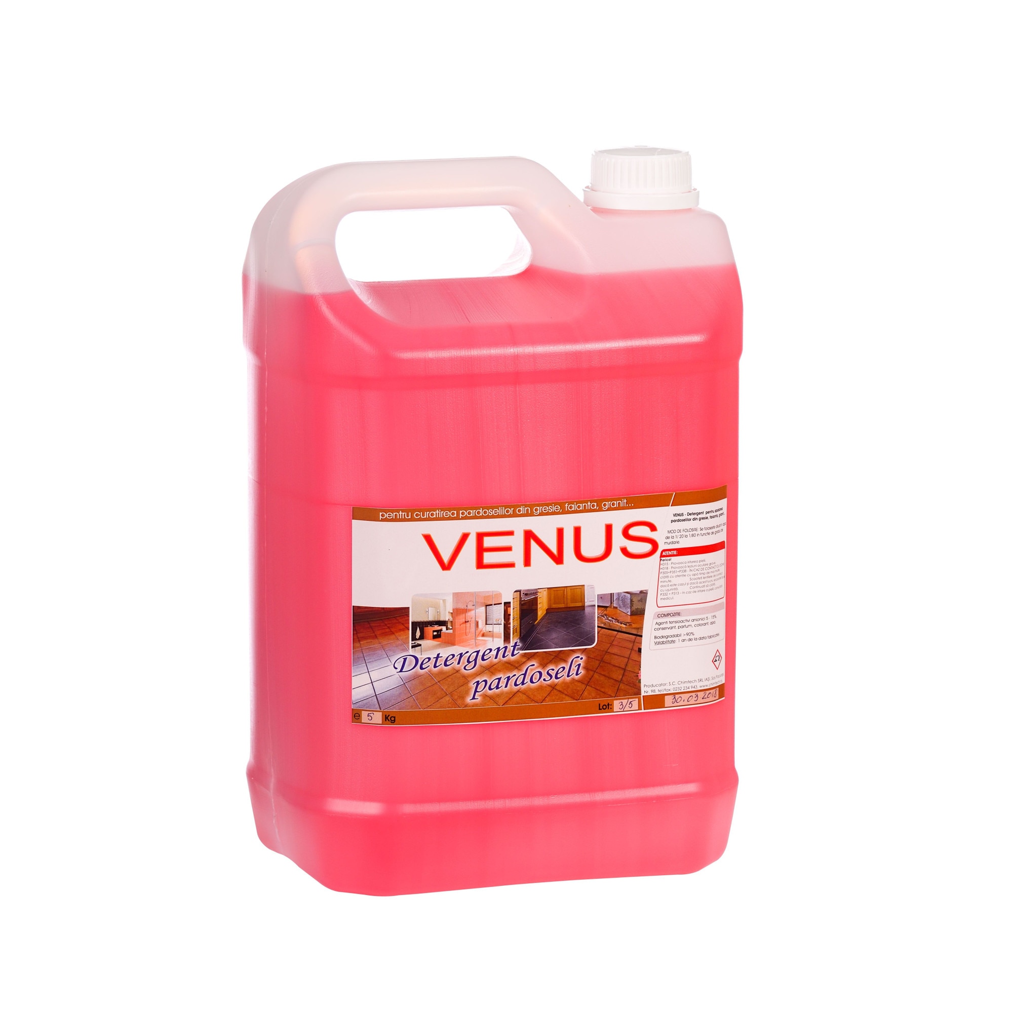 Detergent VENUS pentru pardoseli, CHIMTECH, 5Kg