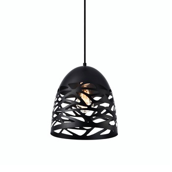 Lustra design decorativ Lolland, lux.pro, E27, 1x 60 W, metal, negru Lustra design decorativ Lolland, lux.pro, E27, 1x 60 W, metal, negru