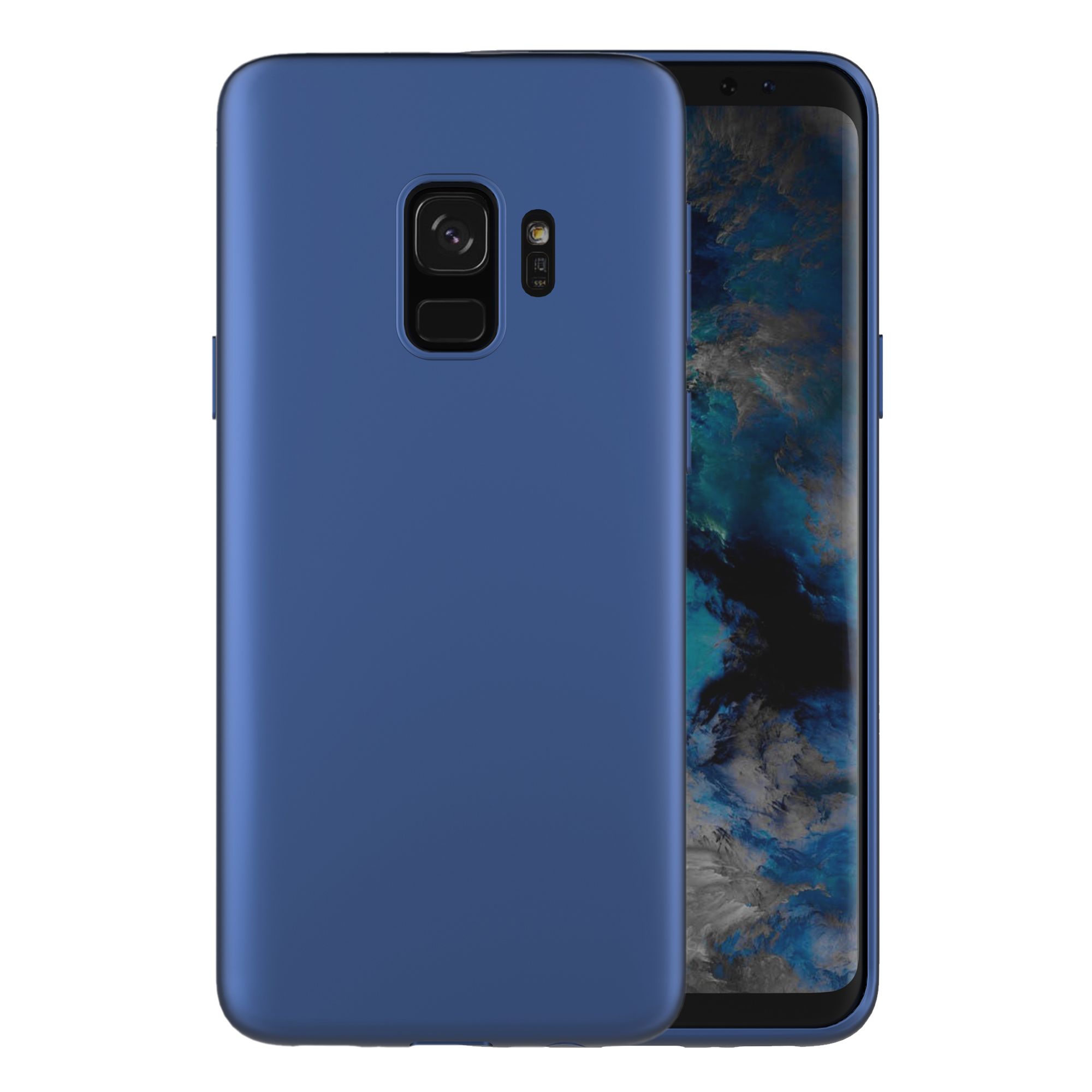 Husa Samsung Galaxy S9 Flippy Luxury Case Albastru/Blue