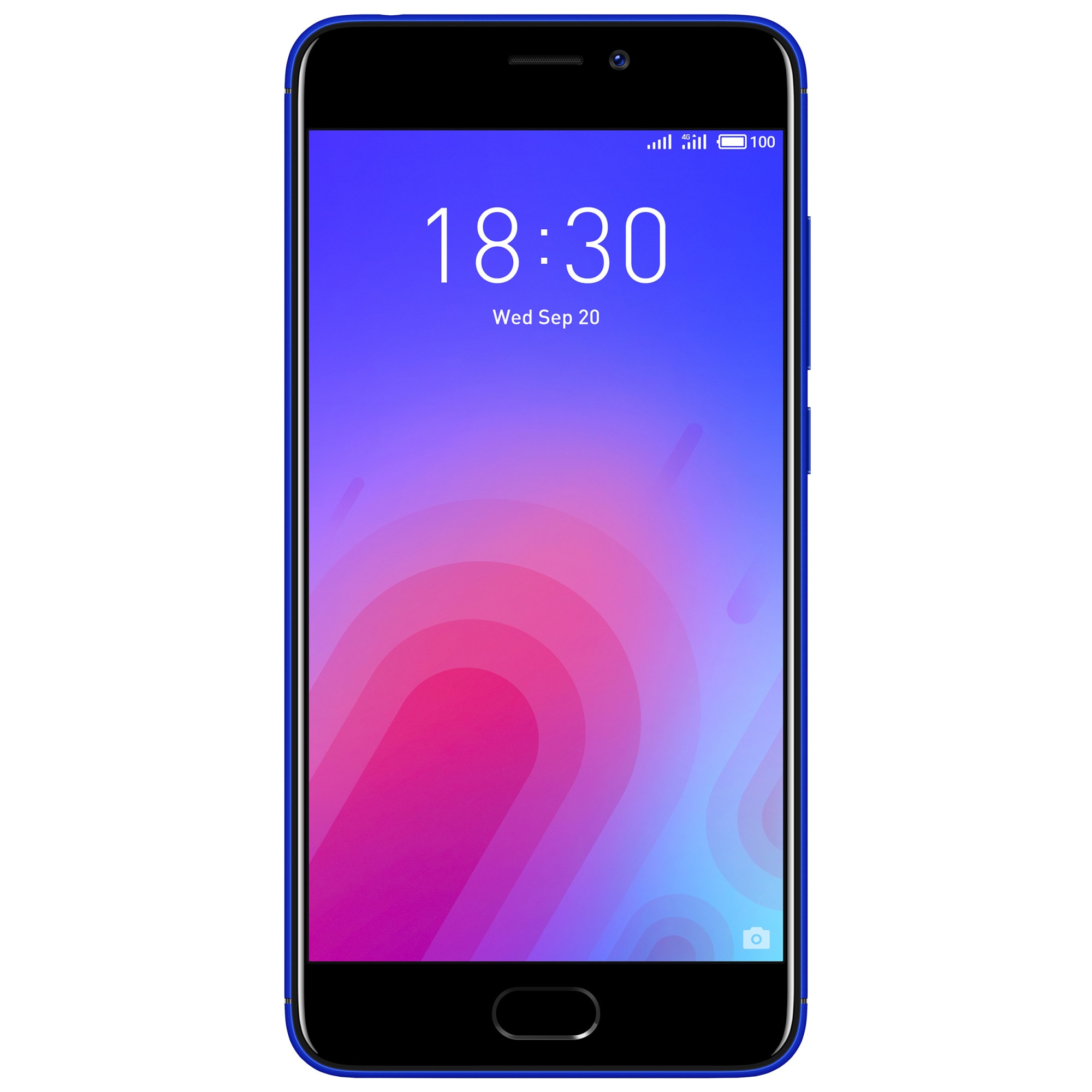 Смартфон Meizu M6, Dual SIM, 32GB, 4G, Blue - eMAG.bg