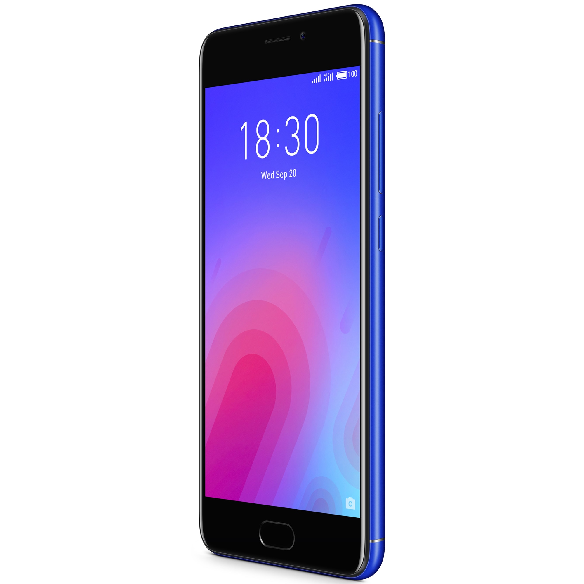 Смартфон Meizu M6, Dual SIM, 32GB, 4G, Blue - eMAG.bg