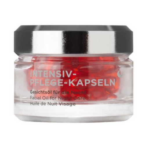 Capsule 100% naturale, pentru ingrijire intensiva de noapte, pentru toate tipurile de ten, Annemarie Borlind,60 bucati
