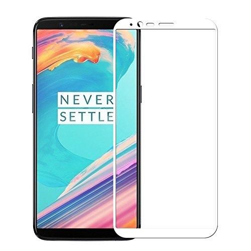 Sticla Securizata Full Screen OnePlus 5T - margini albe
