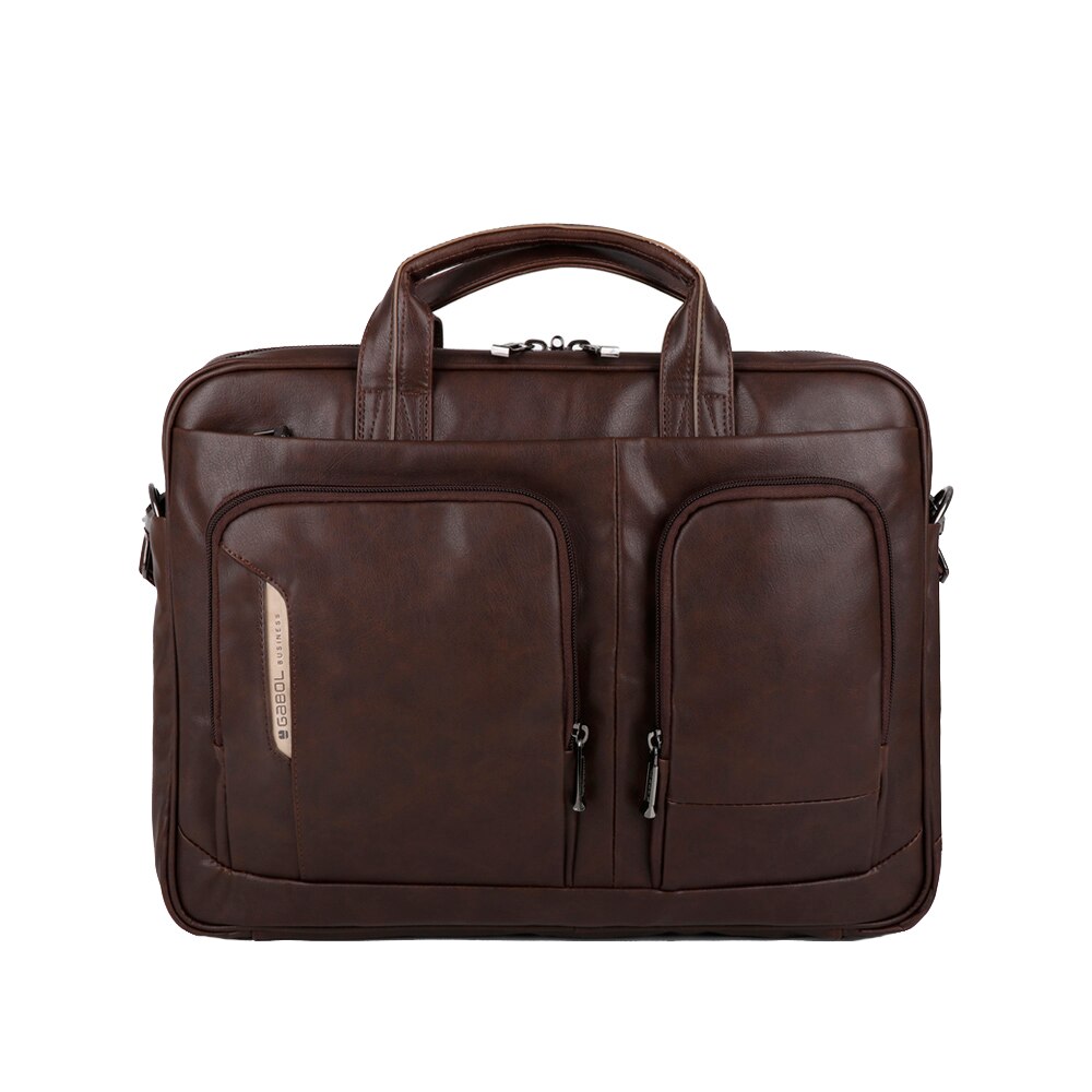 Geanta servieta/ de umar business executive Gabol, maron, colectia Shadow, laptop 15,6 inch
