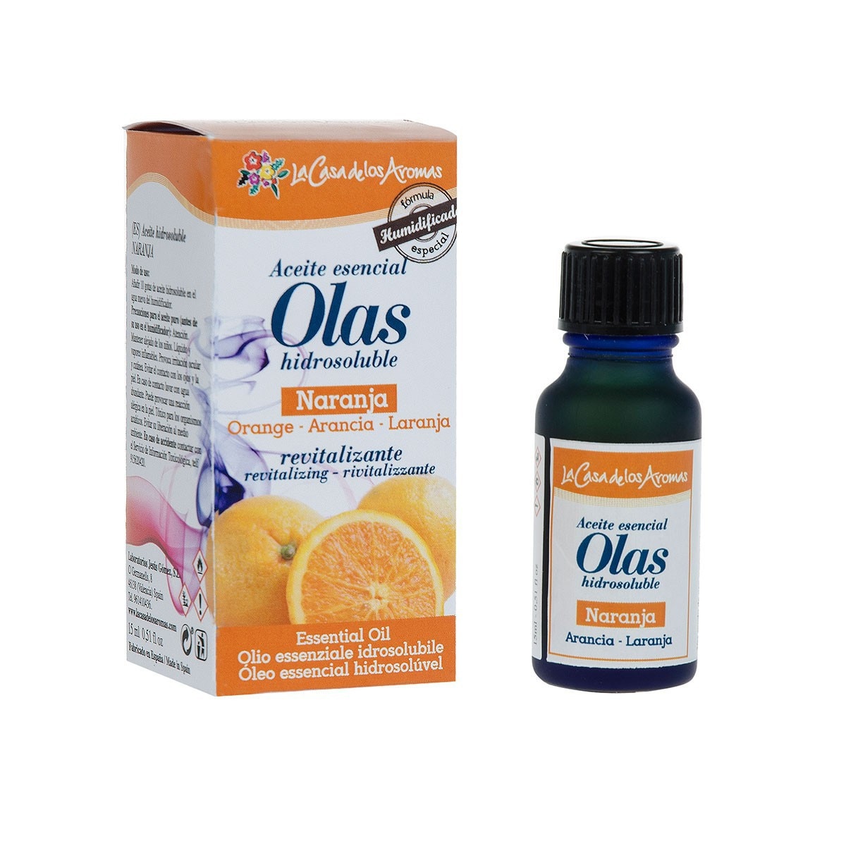 Ulei esential hidrosolubil pentru difuzor de aroma LCLA Portocale, 15 ml