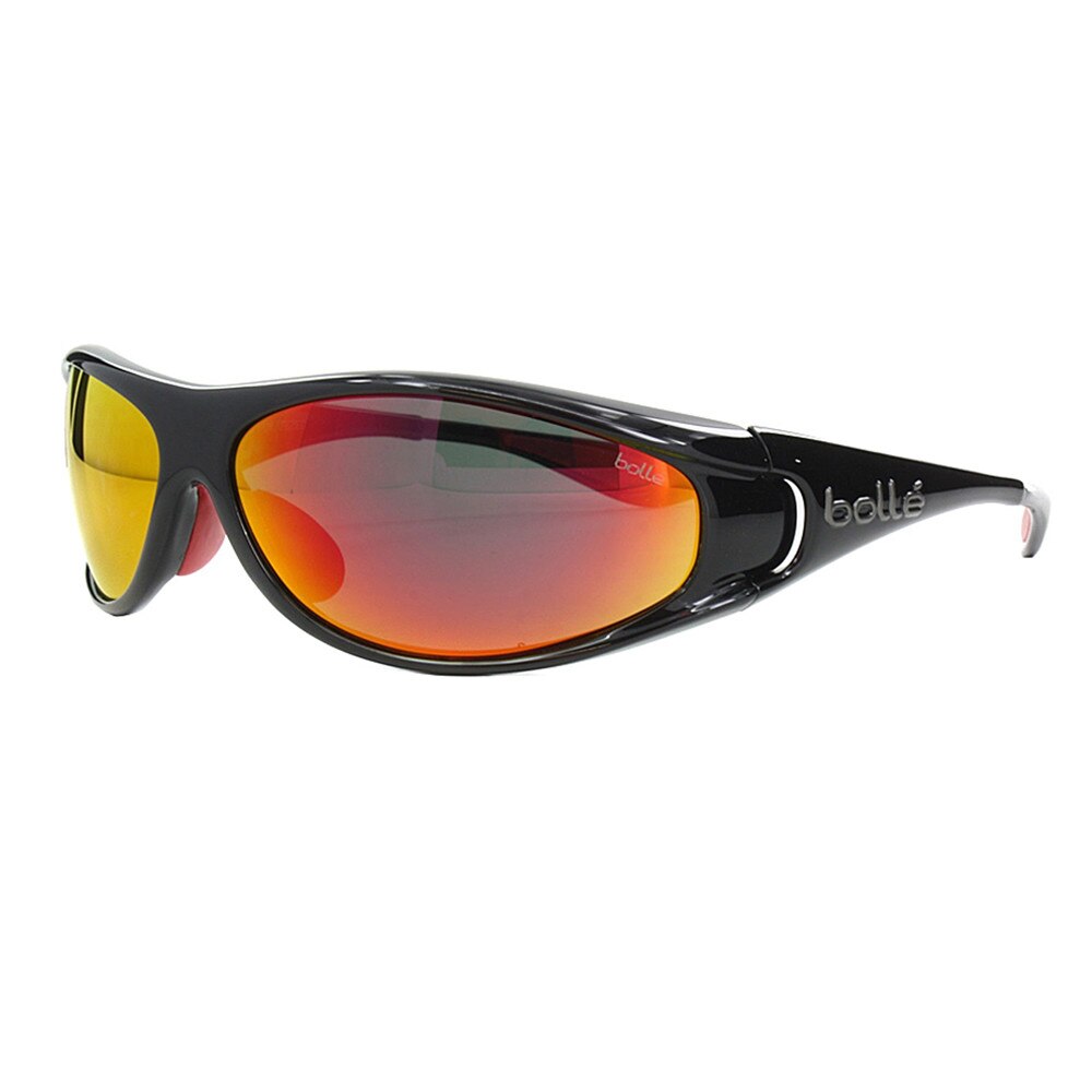 Ochelari Sport Bolle Spiral, Negru lucios/ TNS Rosu Polarizat