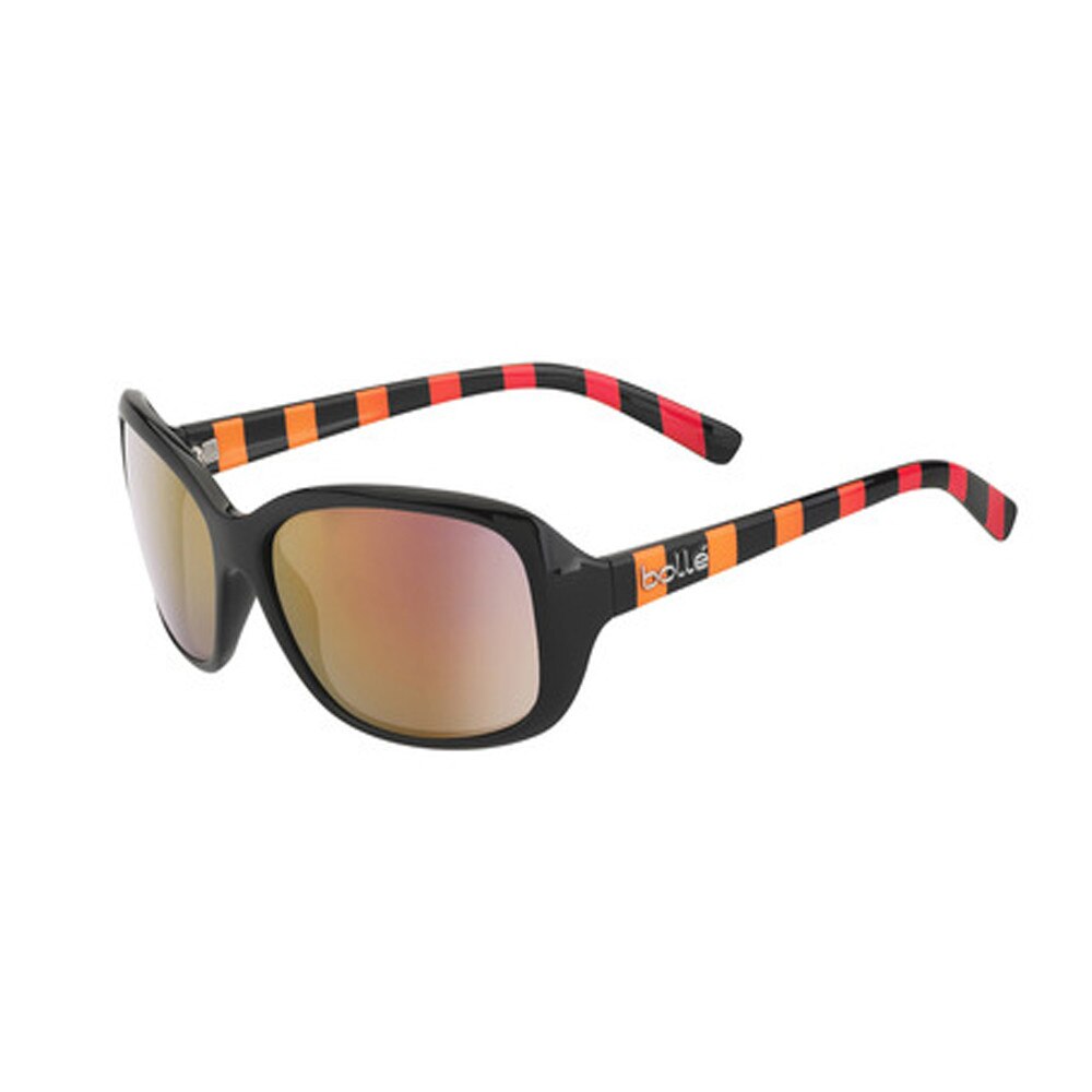 Ochelari Lifestyle Bolle Molly, Negru Portocaliu Lucios/ Auriu Oglinda