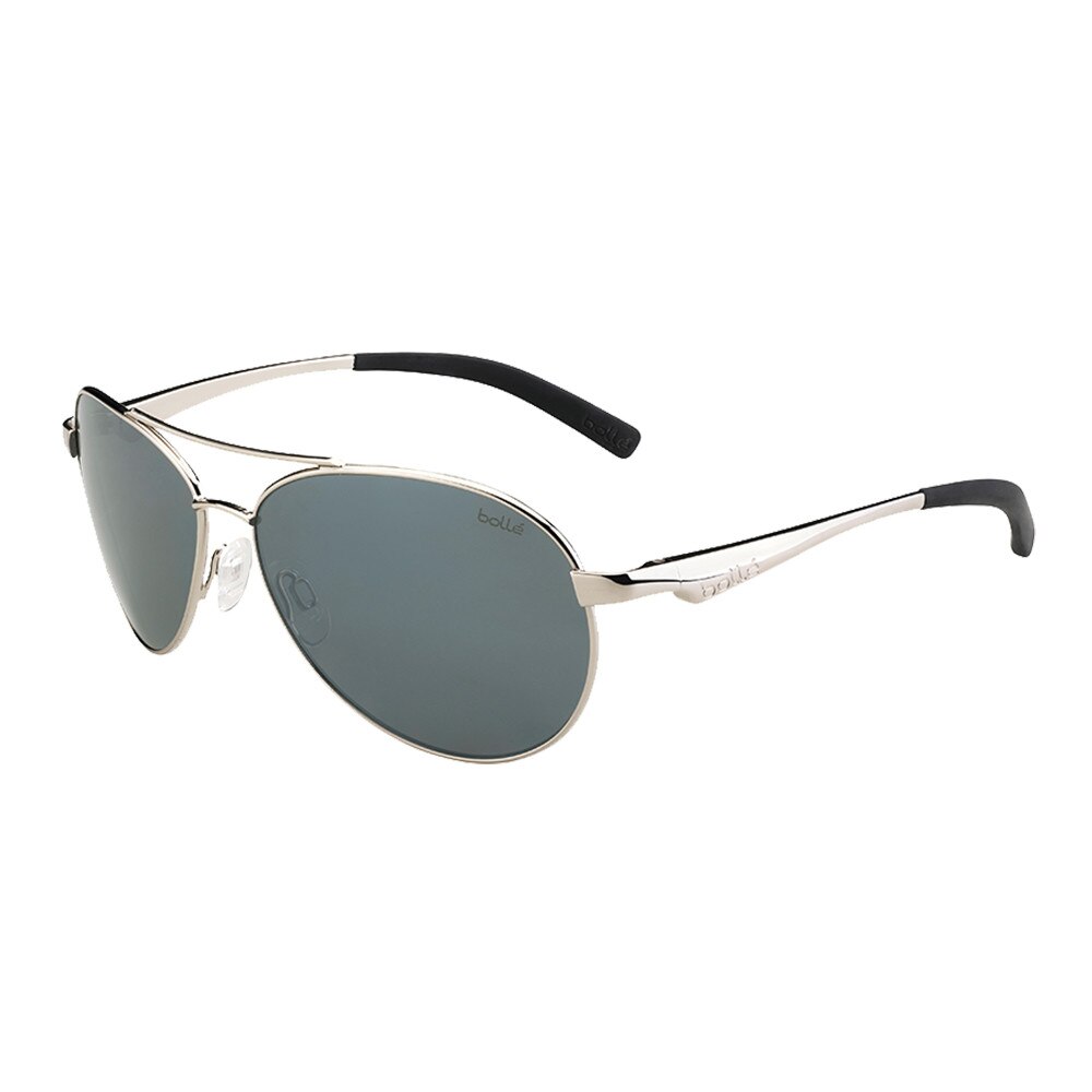 Ochelari Lifestyle Bolle Cassis, Argintiu Lucios/ Polarizati TNS Gri inchis Oleo AF