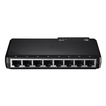 Switch Netis ST3108P, 10/100M ,8porturi chip RTL8309SC, cu keyston metal 8 pin, sursa 9V, unblocking wrnt 3yrs Switch Netis ST3108P, 10/100M ,8porturi chip RTL8309SC, cu keyston metal 8 pin, sursa 9V, unblocking wrnt 3yrs