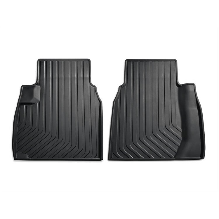 Set 2 covorase Spate auto Honda pentru Civic 2010-2015, Cauciuc, Negru