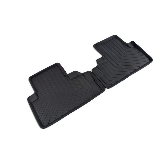 Set 2 covorase Spate auto Honda pentru CR-V 2012 - Prezent, Cauciuc, Negru