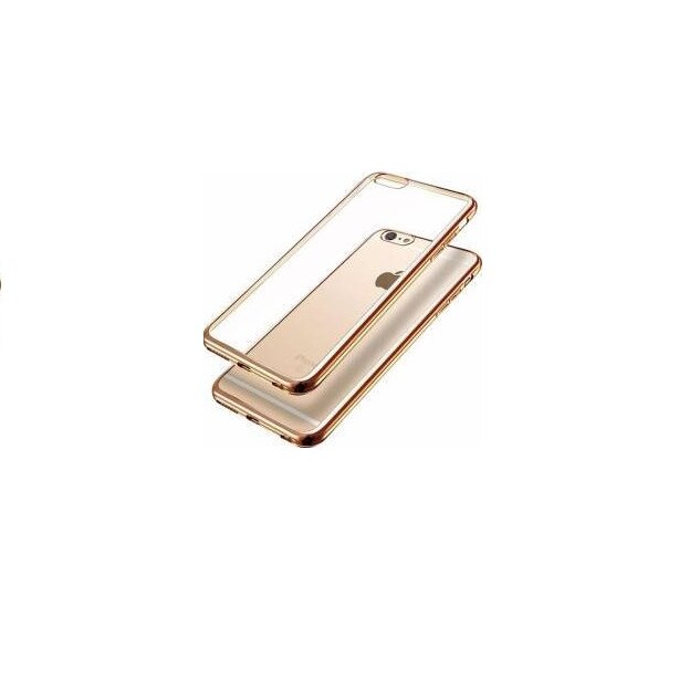Husa MyStyle Placata Gold TPU pentru Iphone 7 Plus