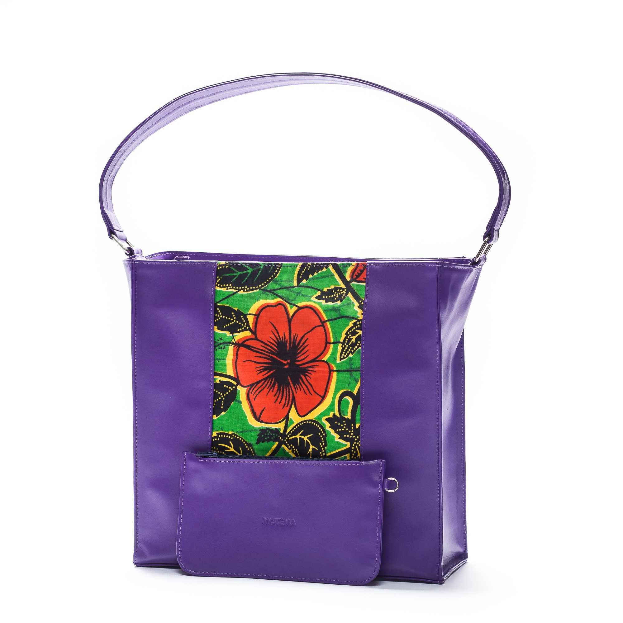 Geanta piele MICDELLE , mov