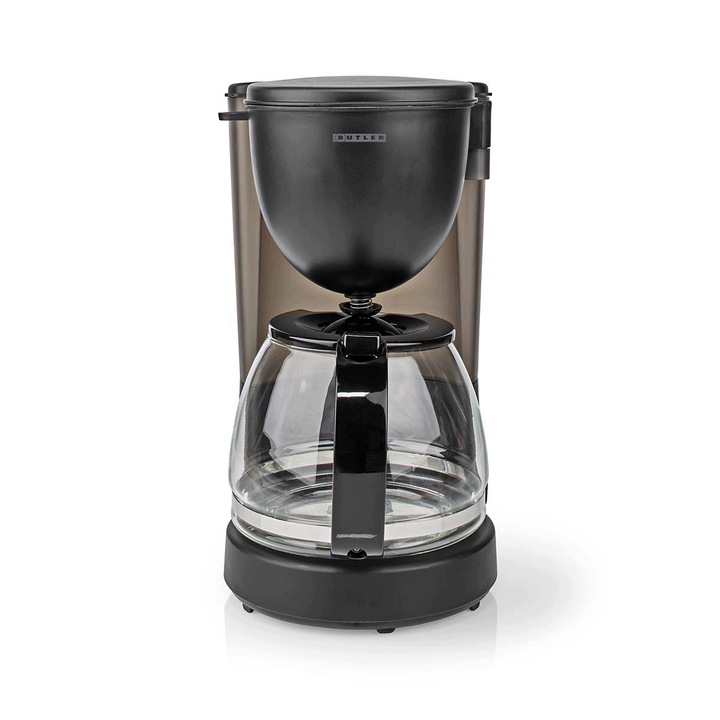 Cafetiera cu filtru Butler R312H05IZ7OP6, 750 W, 1,25 L, carafa din sticla, negru