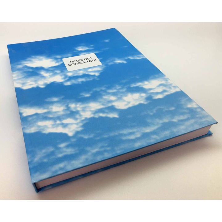 Registru consultatii, A4, hartie offset 60 gr/mp, 1 exemplar, 200 file