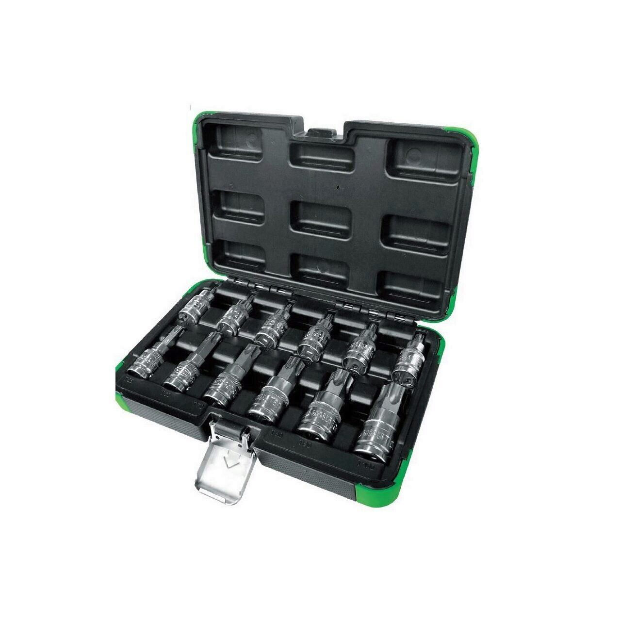 Set chei torx JBM 53103, dimensiuni T20-T100, Cr-V, cromat, valiza transport