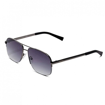 Ochelari de soare barbati GUESS Rectangle Anthracite Dark Gunmetal GF5014-08C Ochelari de soare barbati GUESS Rectangle Anthracite Dark Gunmetal GF5014-08C