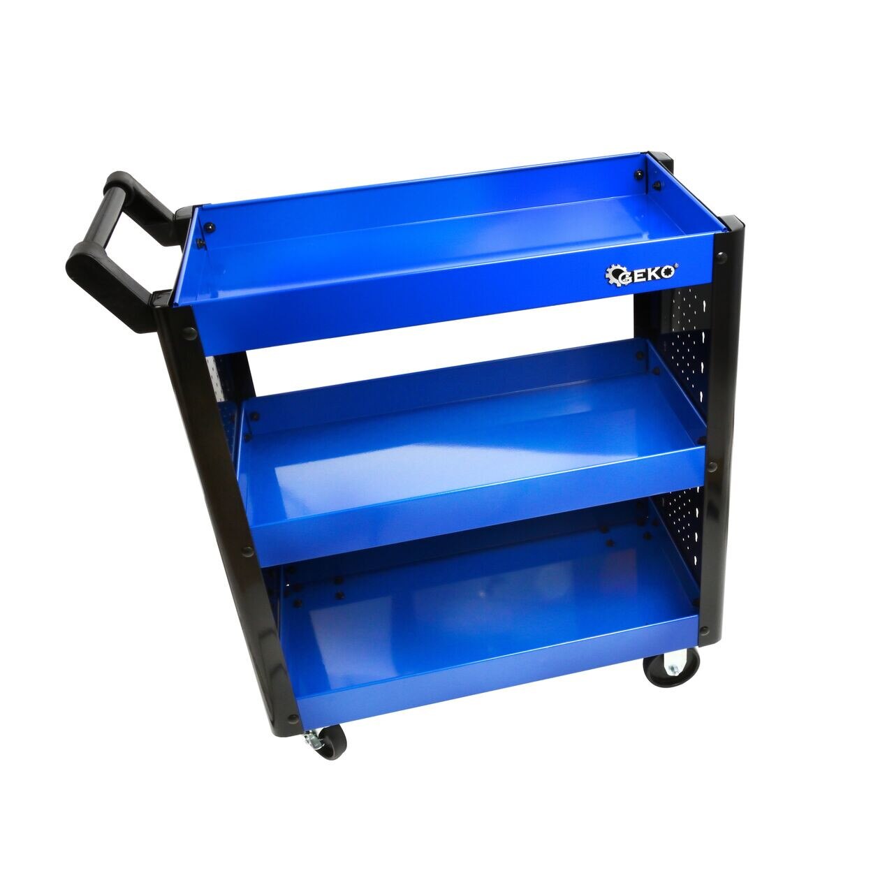 Carucior pentru unelte, 3 rafturi, Geko Premium