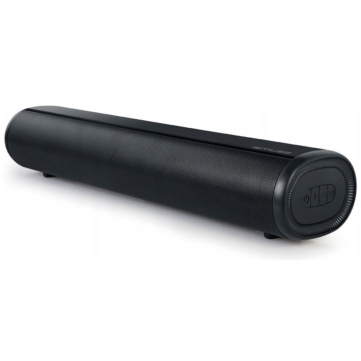 Soundbar Muse M-1580 SBT, 80 W, Bluetooth 5.0, HDMI ARC, intrare optica, USB, AUX, montaj pe perete, negru, 41 cm