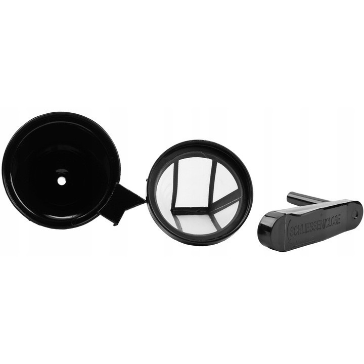 Espressor cu filtru Clatronic KA-3356, 300 W, 0,12 l, pentru 1 ceasca, filtru nylon reutilizabil, tava picurare detasabila, negru