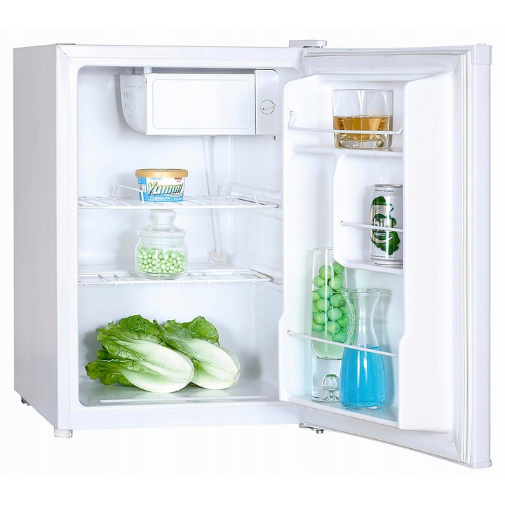 Frigider mini Hyundai RSD064WW8E (Y2G63YVB) cu congelator, 67 l, alb, 64 x 44 x 51 cm
