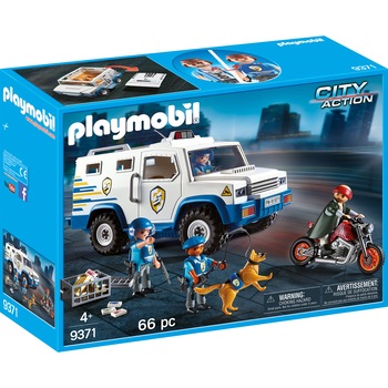 Playmobil City Action, Masina de politie blindata Playmobil City Action, Masina de politie blindata