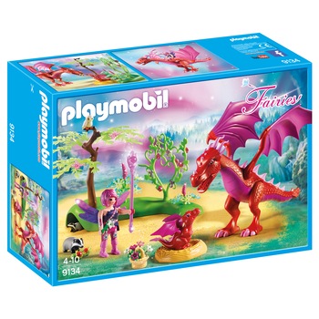 Playmobil Fairies - Dragonul prietenos cu puiul sau Playmobil Fairies - Dragonul prietenos cu puiul sau