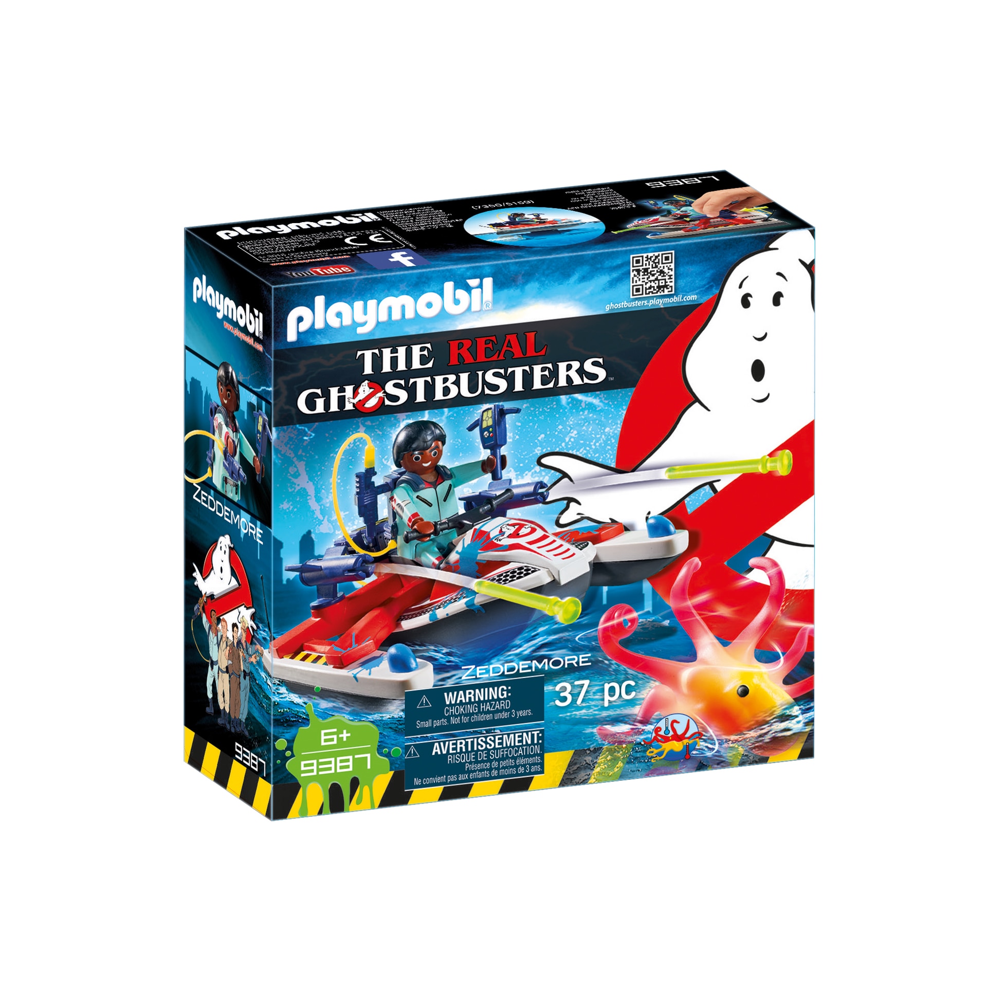 Playmobil Ghostbusters - Zeddemore si Jetski