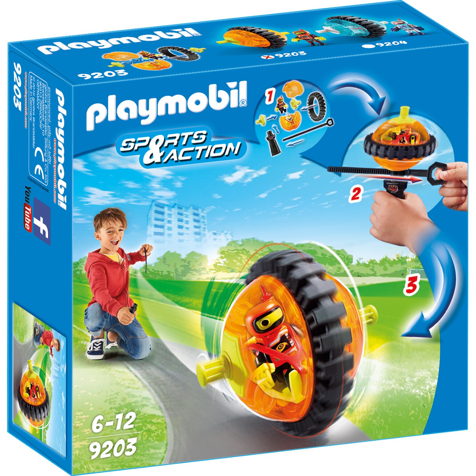 Playmobil Sports&Action - Titirez portocaliu