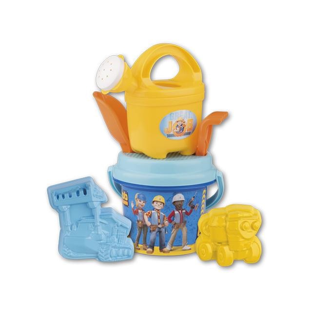 Set pentru nisip Androni Bob cu 7 accesorii 17cm