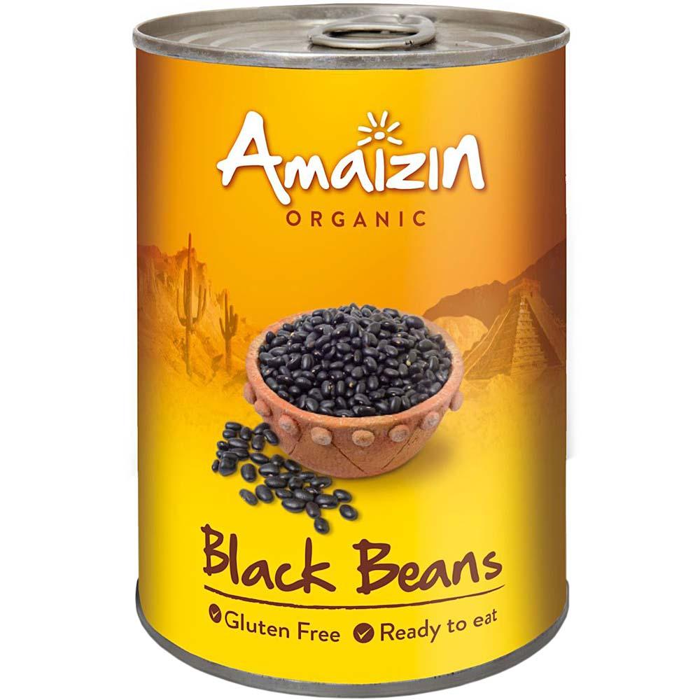 Fasole neagra Bio 400 g Amaizin