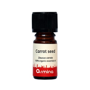 Ulei esential din seminte de morcov bio 5ml Ulei esential din seminte de morcov bio 5ml