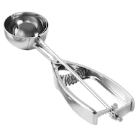 Lingura dozatoare inghetata Kitchen Line, Hendi, otel inoxidabil 18/8, 1/20 l, cupa 56 mm