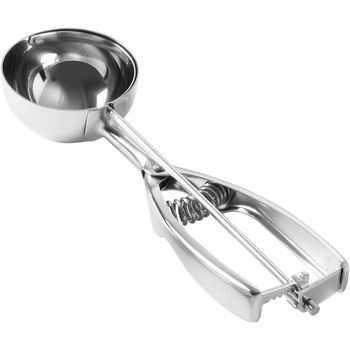 Lingura dozatoare inghetata, 100 ml, diametru cupa 7 cm, inox, Hendi Kitchen Line Lingura dozatoare inghetata, 100 ml, diametru cupa 7 cm, inox, Hendi Kitchen Line