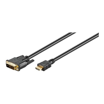 Cablu Goobay HDMI-D-DVI-D, 5m Cablu Goobay HDMI-D-DVI-D, 5m