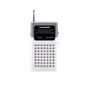 Radio portabil Blaupunkt PR4WH, AM / FM, Gri / Alb Radio portabil Blaupunkt PR4WH, AM / FM, Gri / Alb