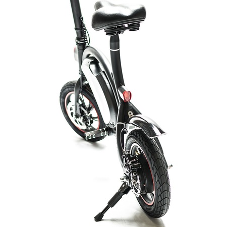 Bicicleta electrica FreeWheel Ebike 1, Baterie LG, viteza 30 Km/h, Autonomie 40-50 km, Motor 250W, Roti 12 inch, Negru