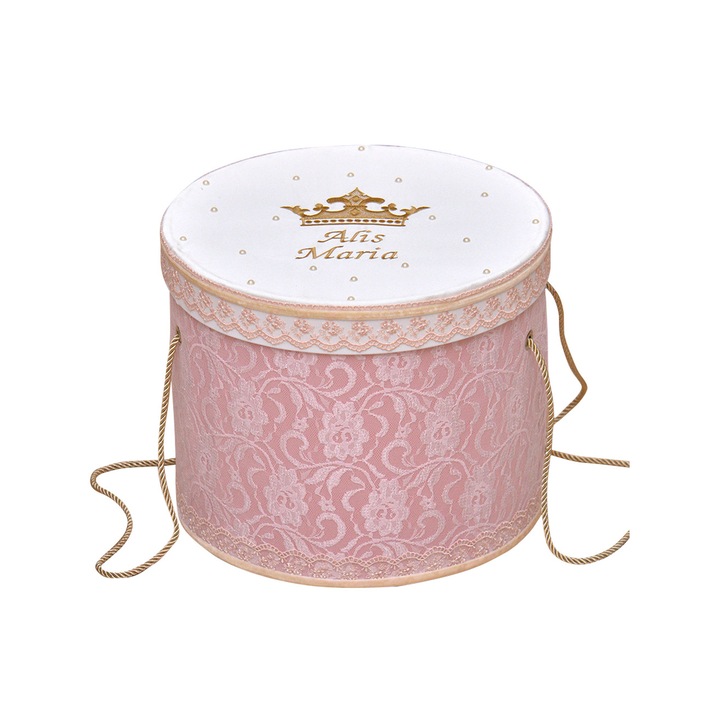 Cutie brodata pentru trusou de biserica, Coroana