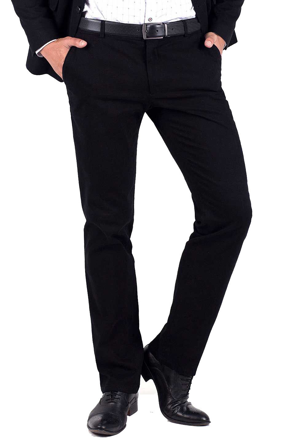 Pantaloni pentru barbati STYLER, model 60231, negru, Negru