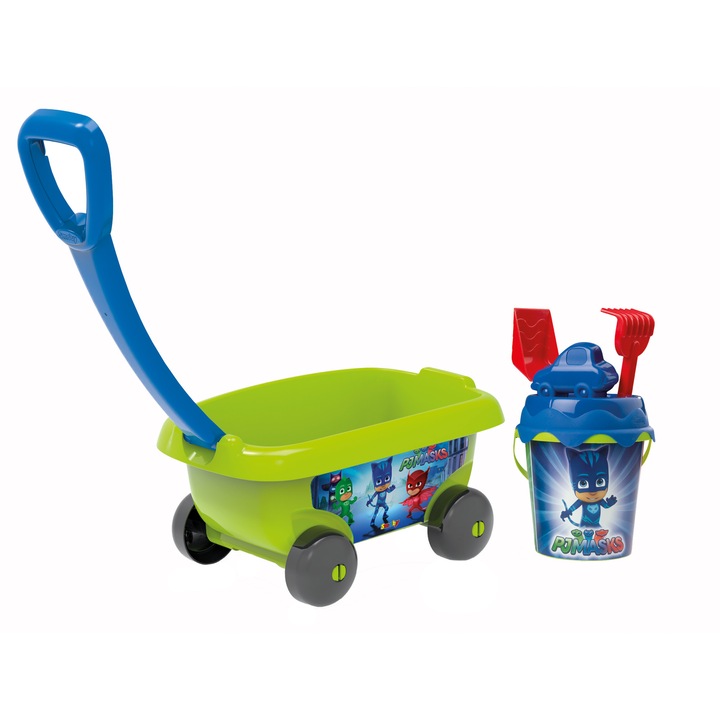 Set jucarii nisip Smoby, Eroi in Pijamale, 4 accesorii
