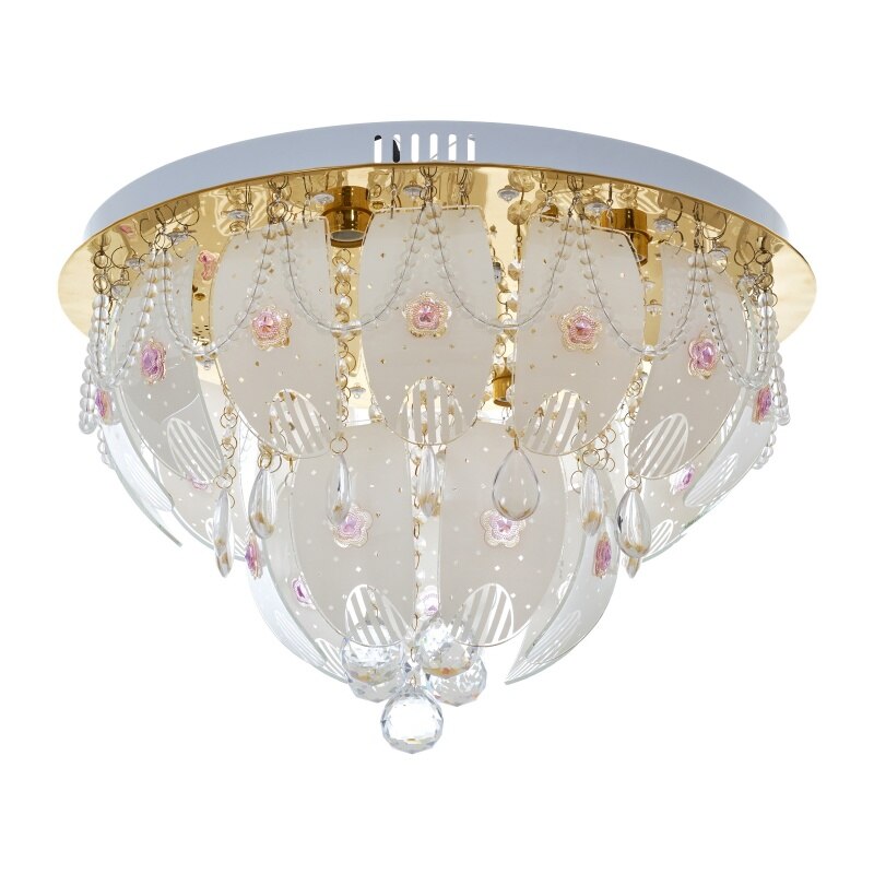 Plafoniera EL 1440/6 GD, 6x40W, LED, MP3, Aur