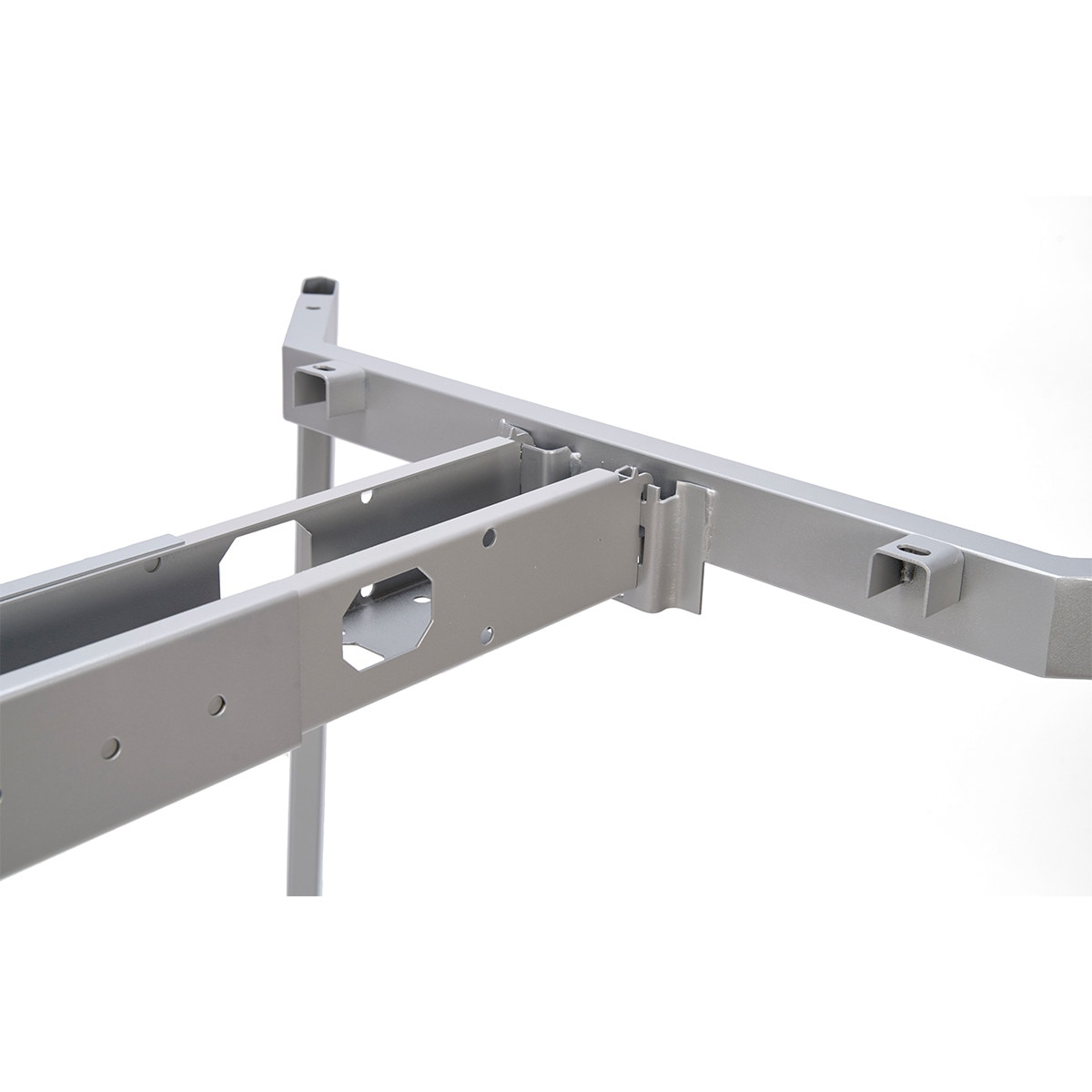 Structura Model Structura metalica gri pentru birouri, model PRISMA, L100 cm -180 cm ...