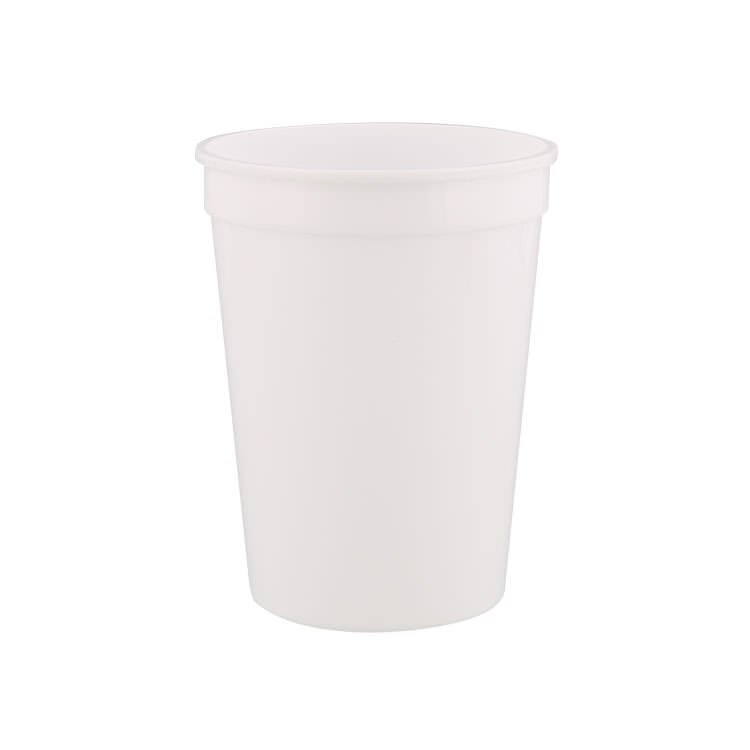 Pahar glow pentru party, 350 ml, lumineaza albastru